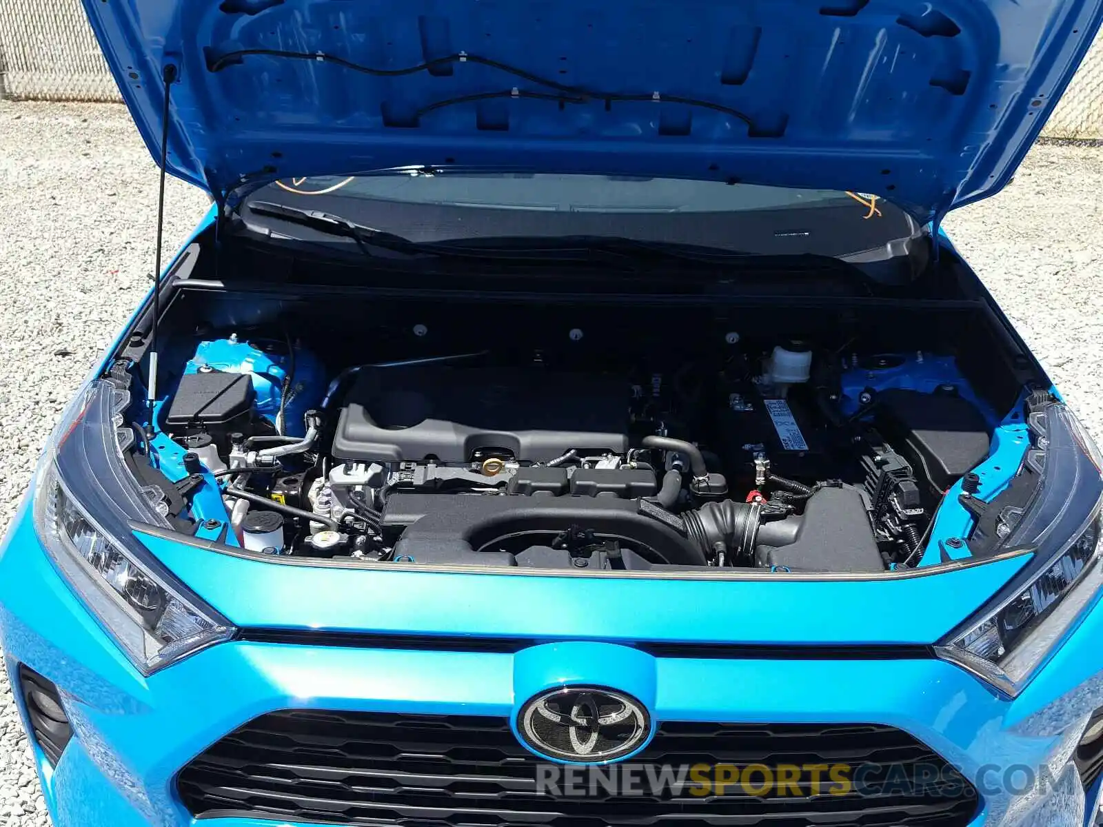 7 Фотография поврежденного автомобиля 2T3A1RFV5KW077454 TOYOTA RAV4 2019