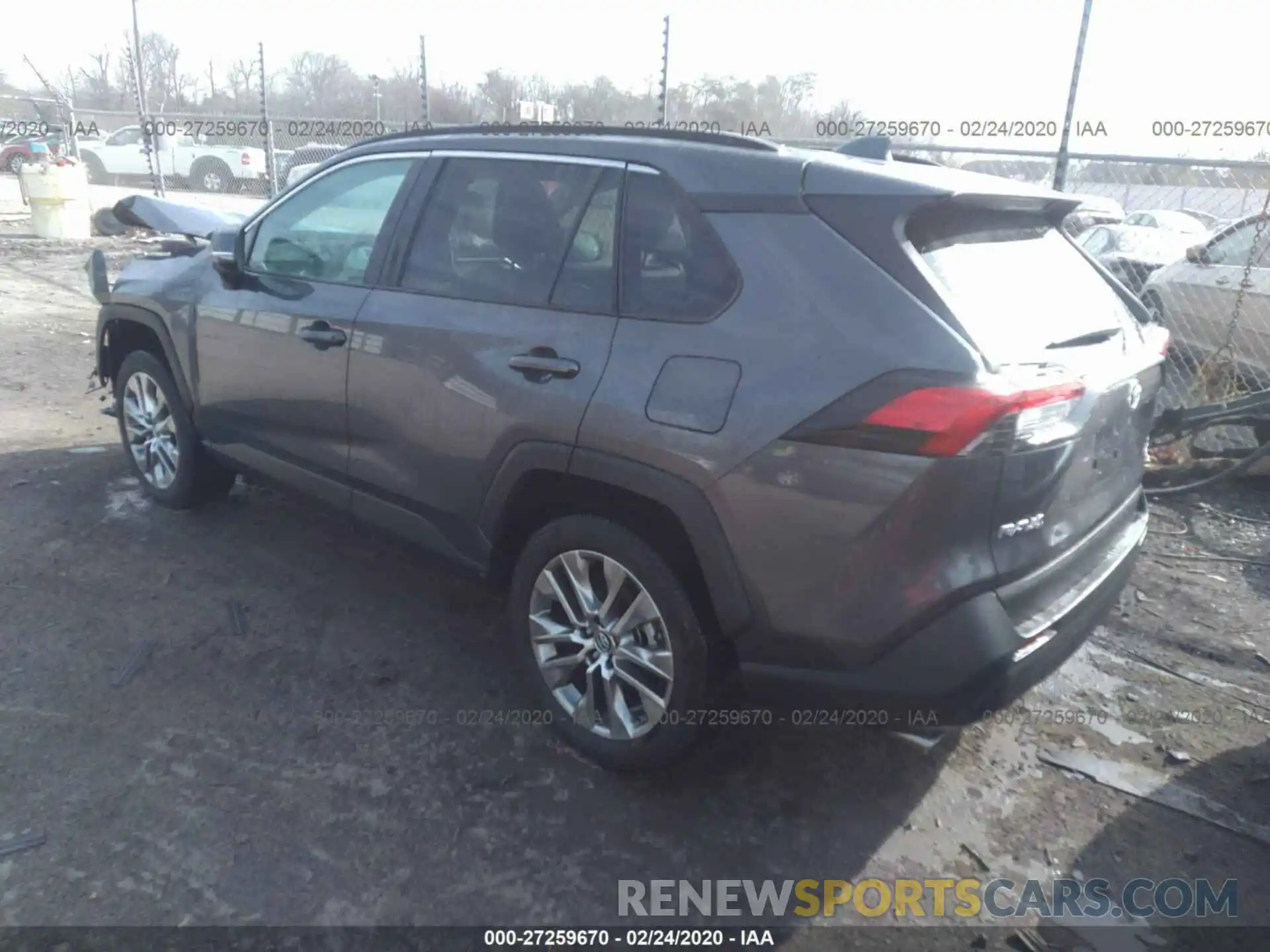 3 Photograph of a damaged car 2T3A1RFV5KW081276 TOYOTA RAV4 2019