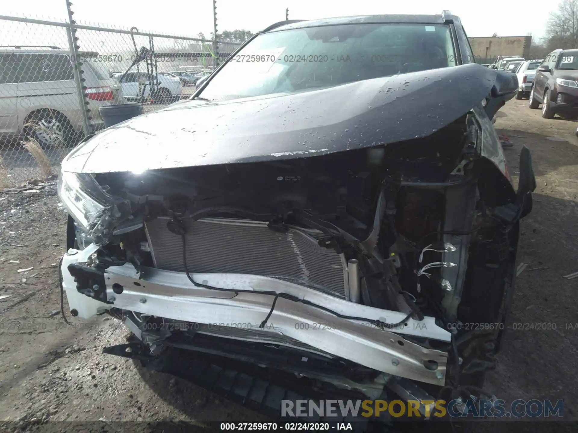 6 Photograph of a damaged car 2T3A1RFV5KW081276 TOYOTA RAV4 2019