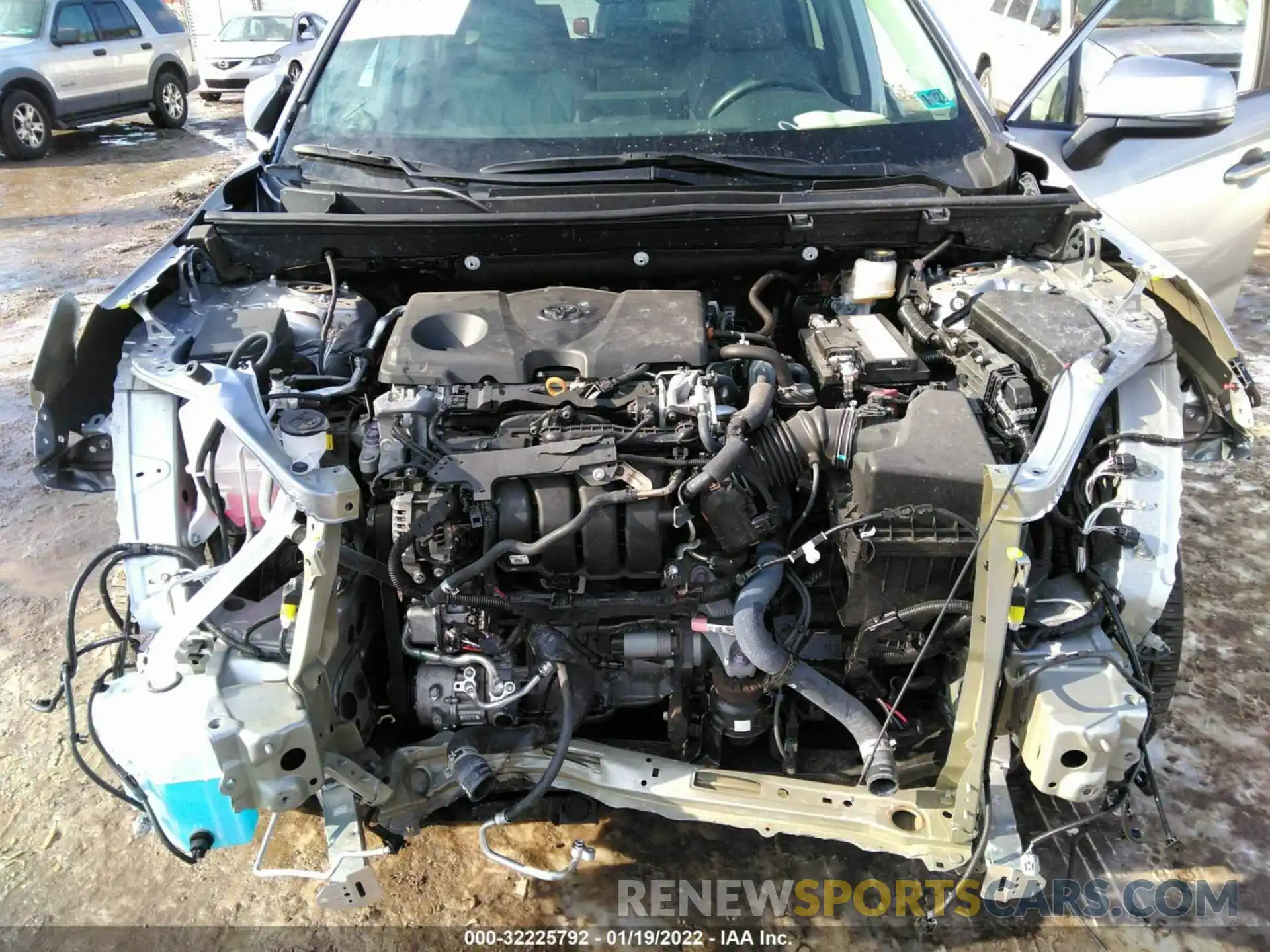 10 Фотография поврежденного автомобиля 2T3A1RFV5KW083576 TOYOTA RAV4 2019