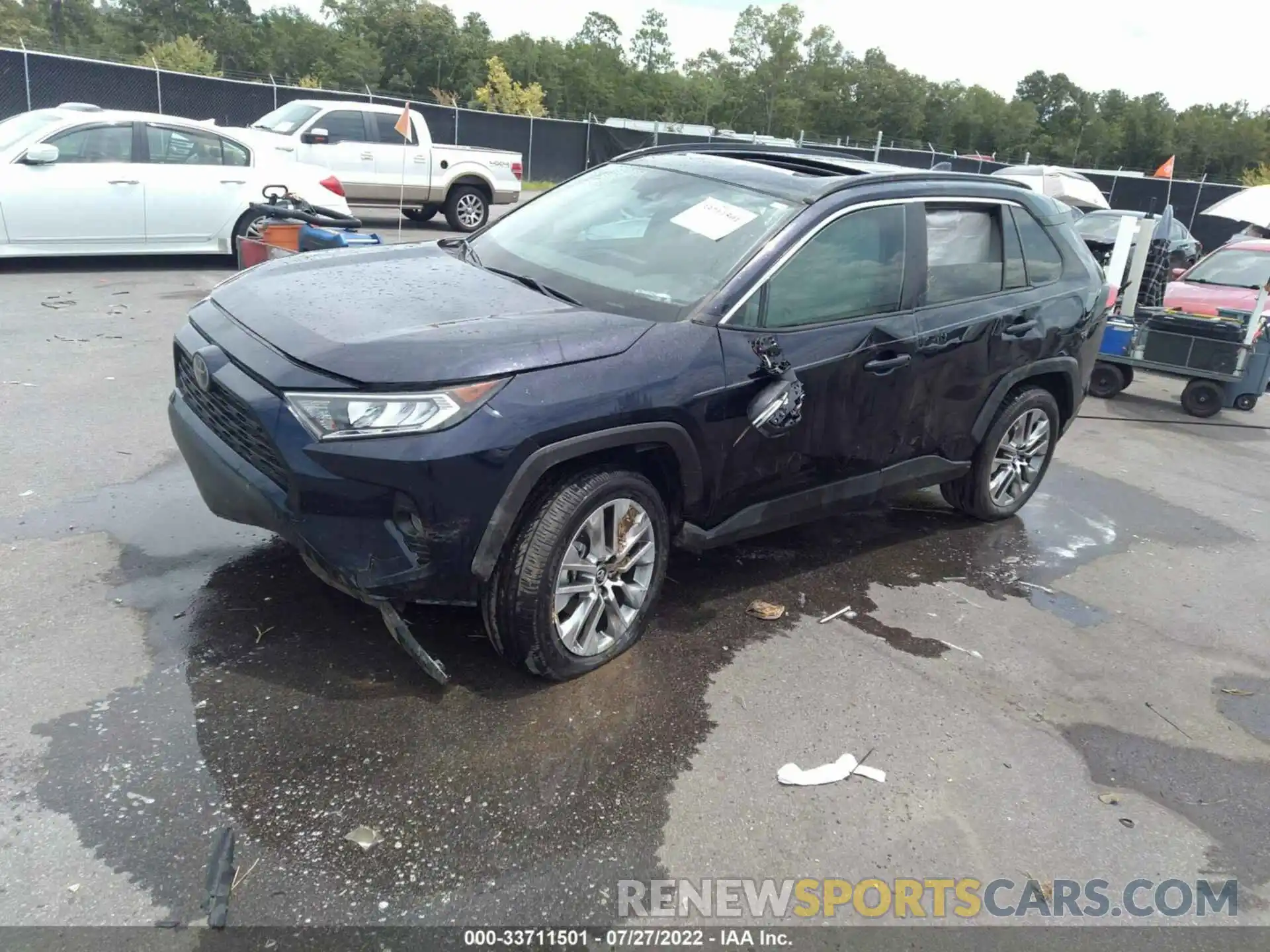 2 Photograph of a damaged car 2T3A1RFV6KC029513 TOYOTA RAV4 2019