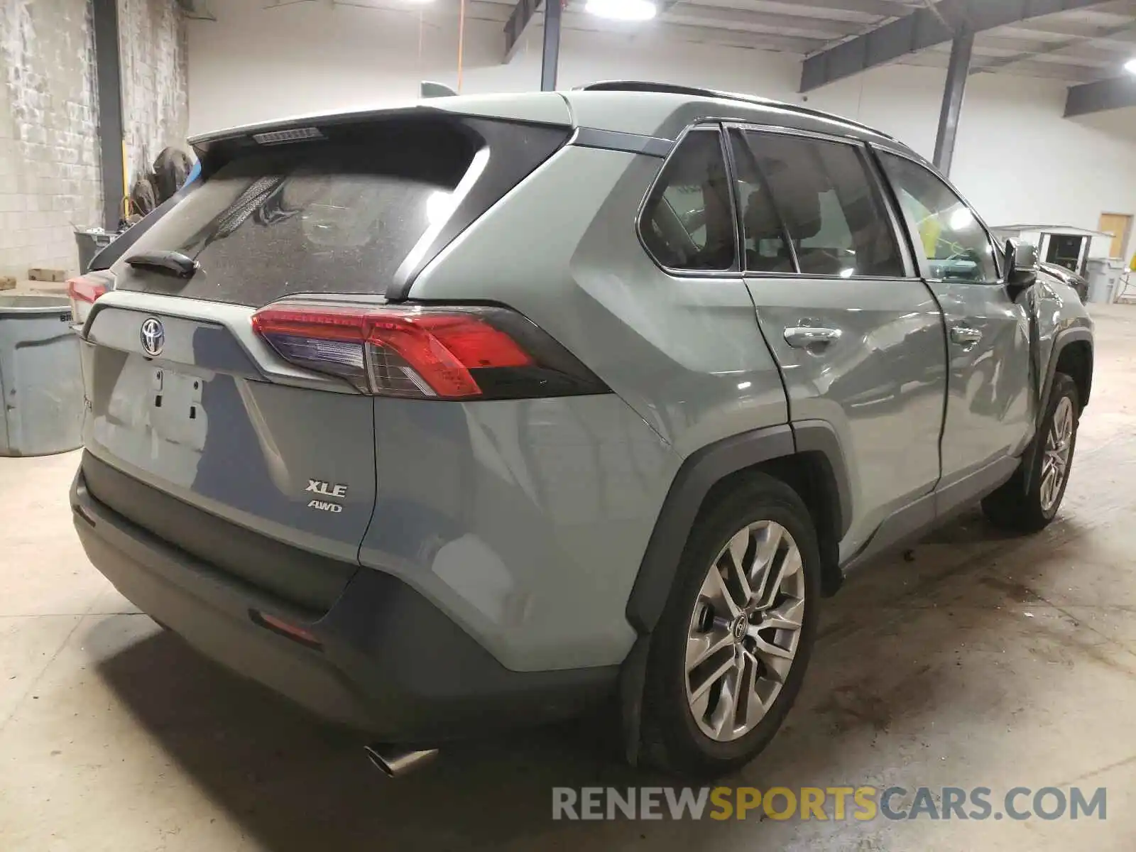 4 Photograph of a damaged car 2T3A1RFV6KC039197 TOYOTA RAV4 2019