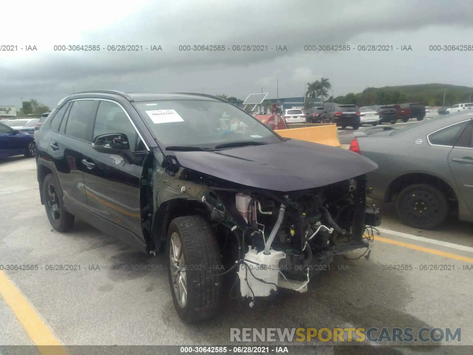 6 Photograph of a damaged car 2T3A1RFV6KC039958 TOYOTA RAV4 2019