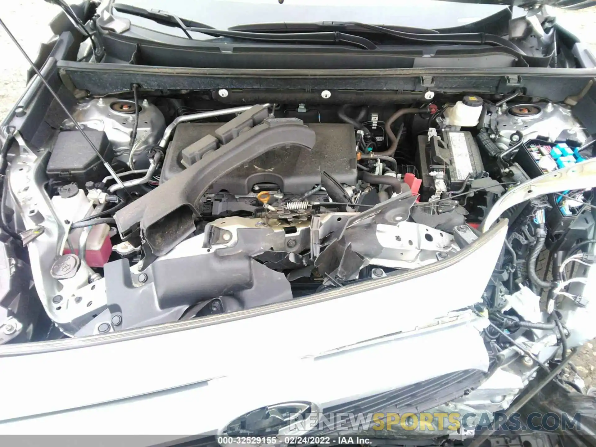 10 Фотография поврежденного автомобиля 2T3A1RFV6KC046280 TOYOTA RAV4 2019