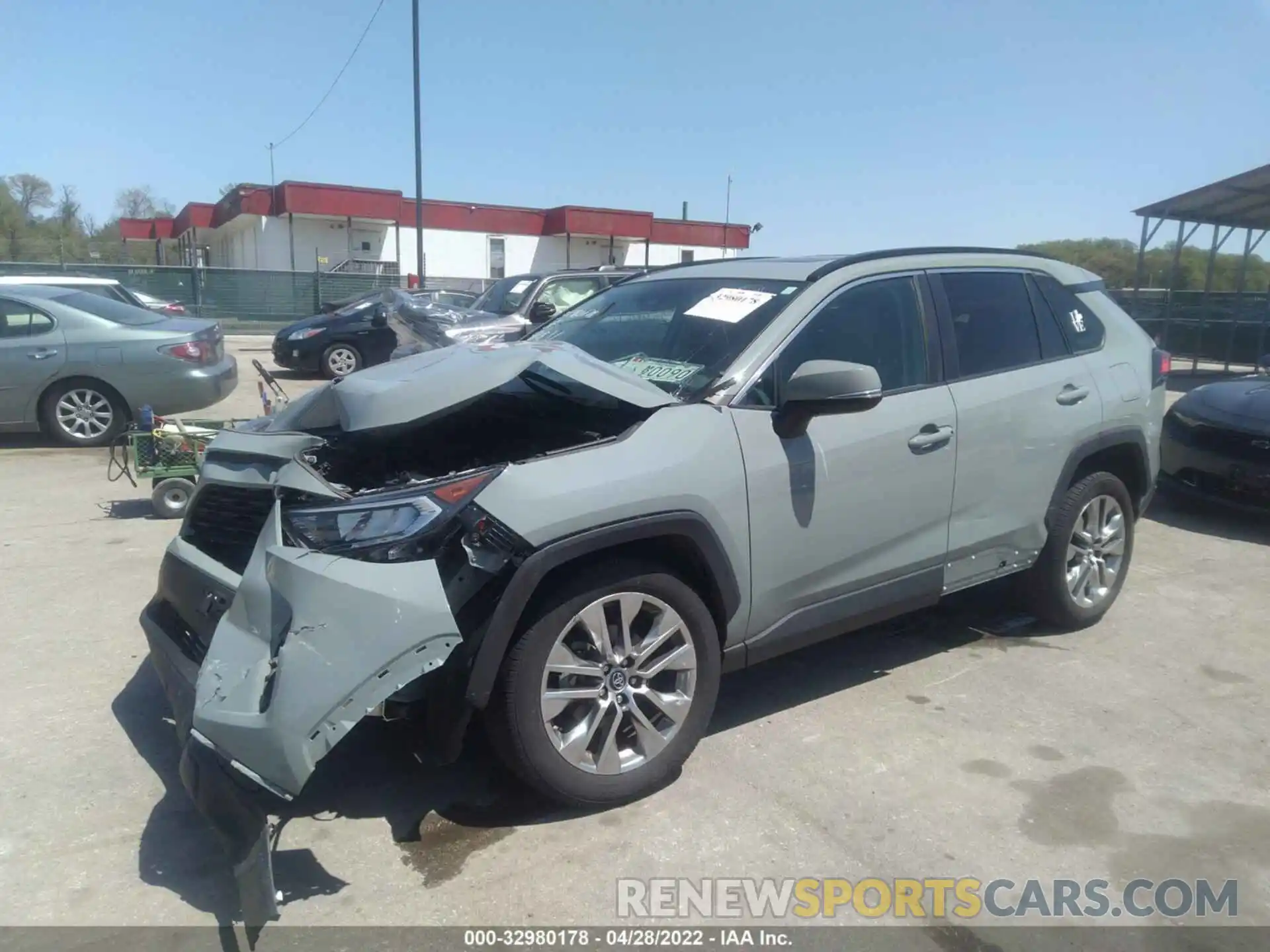 2 Photograph of a damaged car 2T3A1RFV6KC057201 TOYOTA RAV4 2019