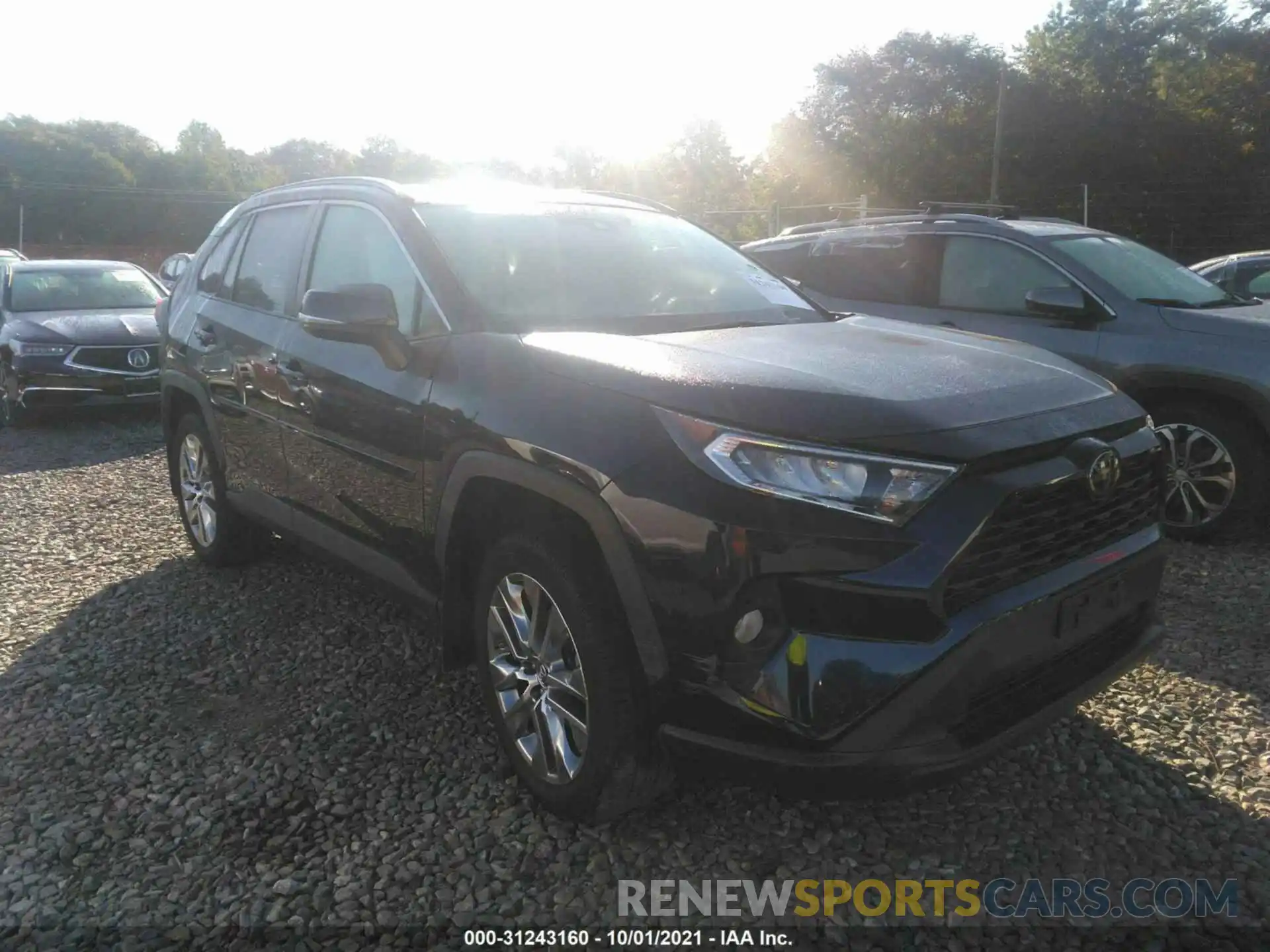 1 Photograph of a damaged car 2T3A1RFV6KC059322 TOYOTA RAV4 2019