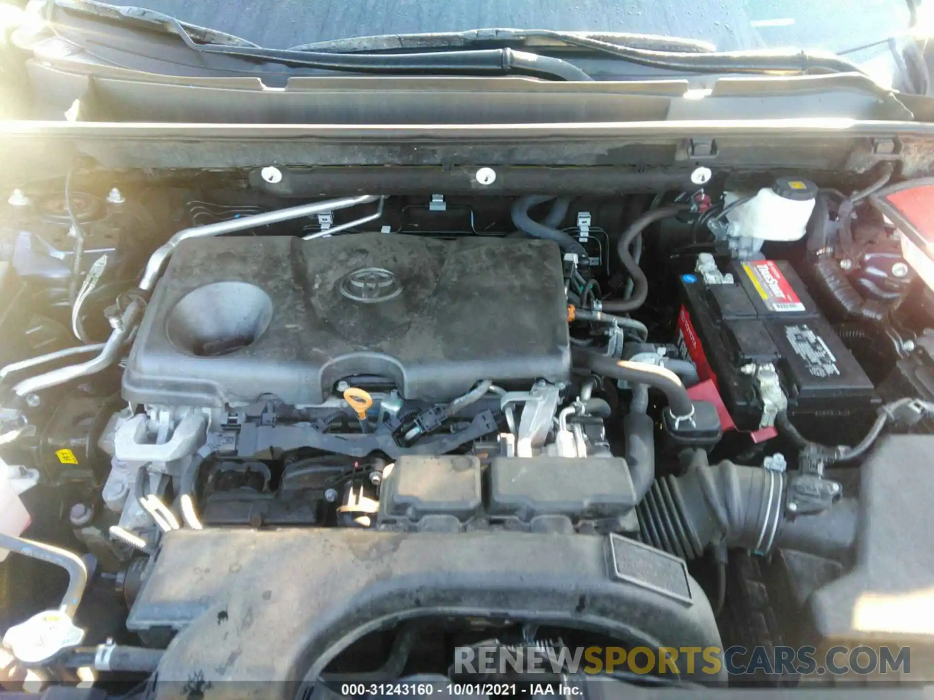 10 Фотография поврежденного автомобиля 2T3A1RFV6KC059322 TOYOTA RAV4 2019