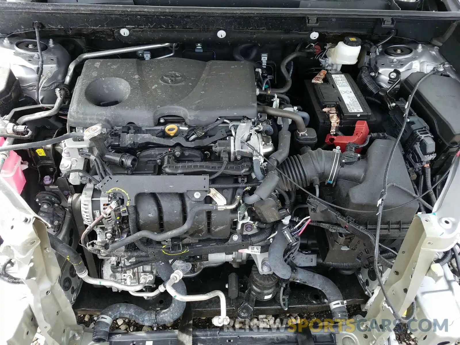 7 Фотография поврежденного автомобиля 2T3A1RFV6KW066222 TOYOTA RAV4 2019