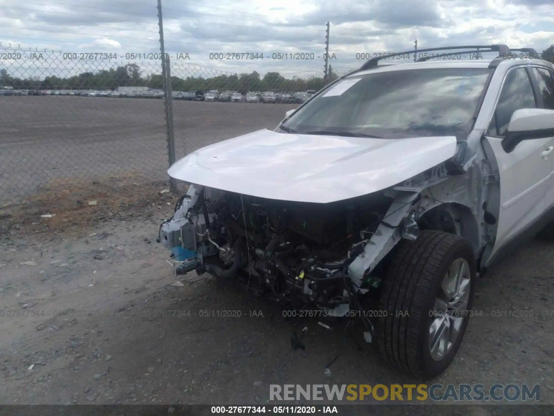 6 Photograph of a damaged car 2T3A1RFV6KW066625 TOYOTA RAV4 2019