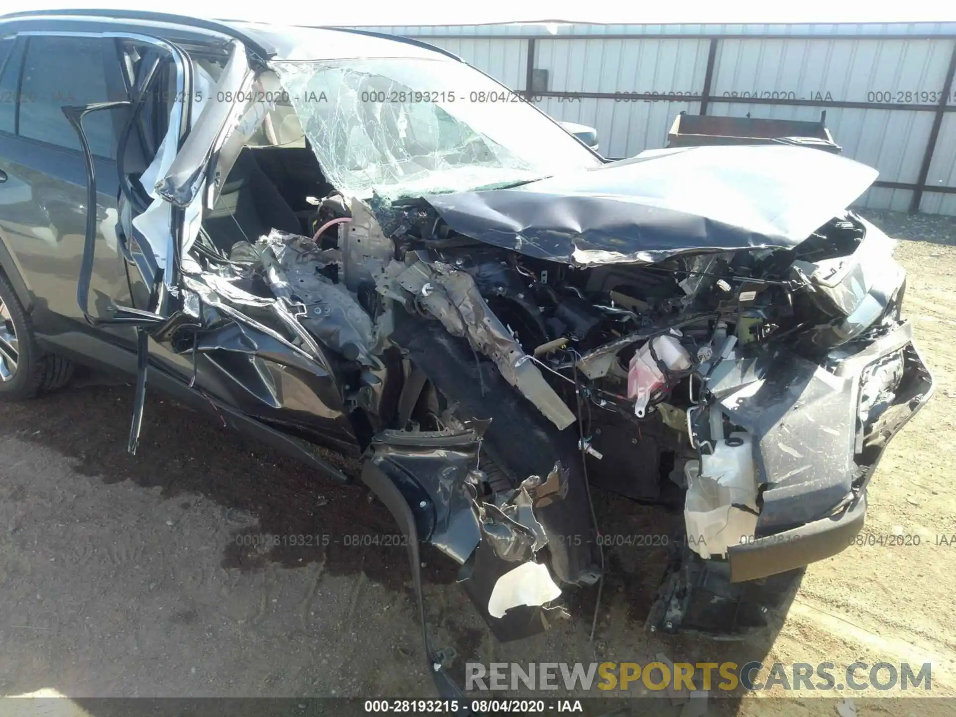 6 Photograph of a damaged car 2T3A1RFV6KW076233 TOYOTA RAV4 2019