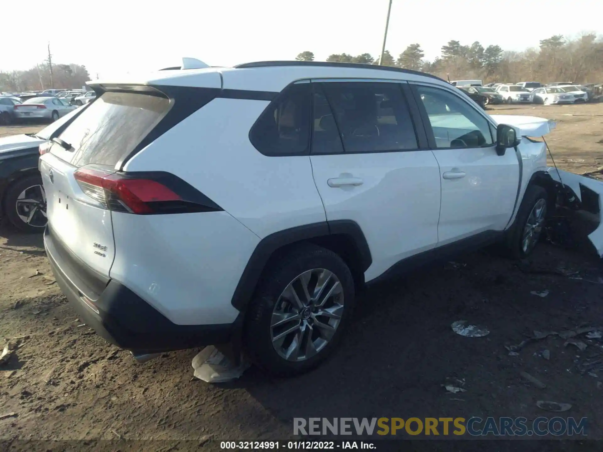 4 Фотография поврежденного автомобиля 2T3A1RFV7KC019279 TOYOTA RAV4 2019