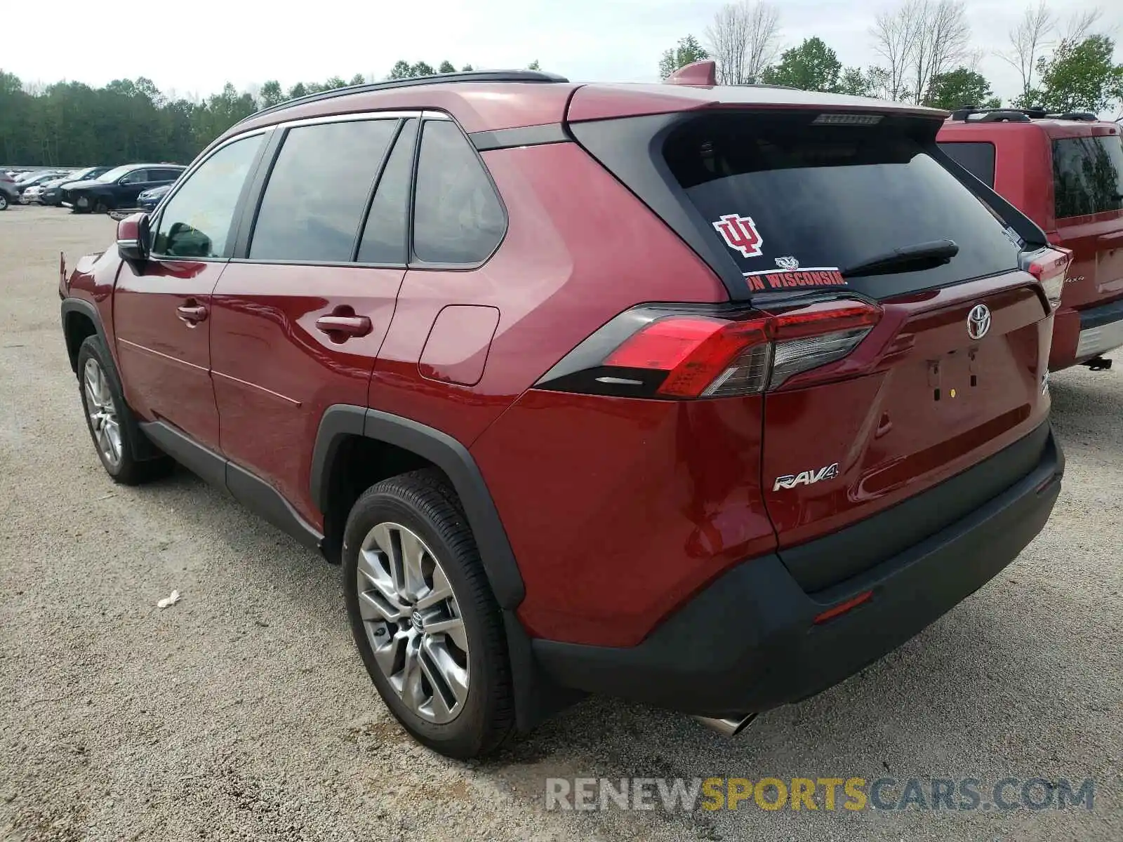 3 Photograph of a damaged car 2T3A1RFV7KC023171 TOYOTA RAV4 2019