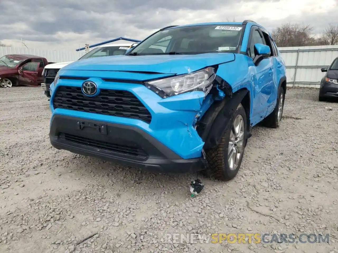 9 Фотография поврежденного автомобиля 2T3A1RFV7KC026846 TOYOTA RAV4 2019