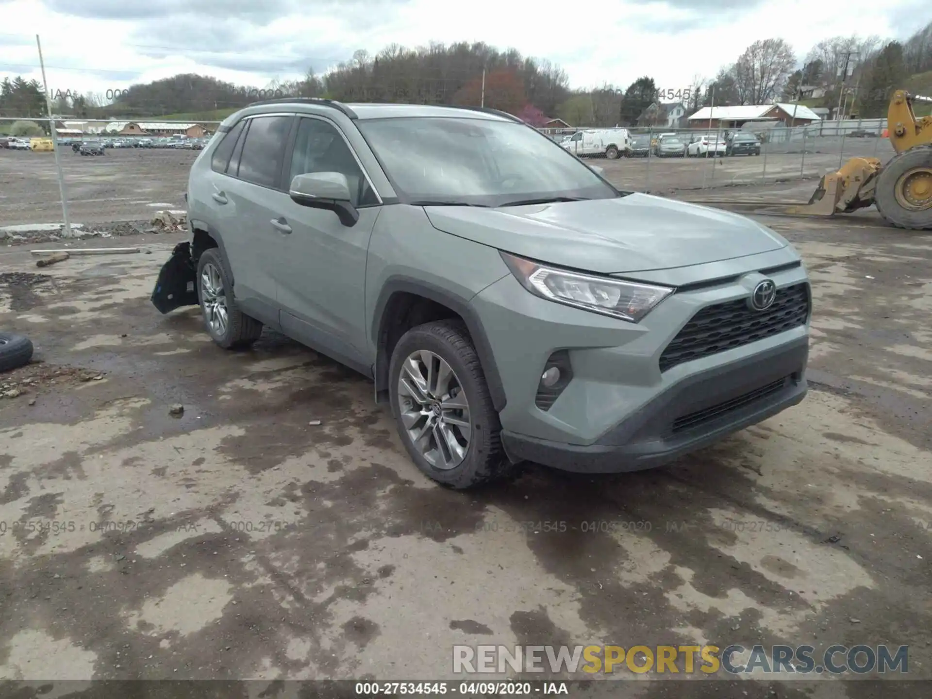 1 Фотография поврежденного автомобиля 2T3A1RFV7KC027690 TOYOTA RAV4 2019