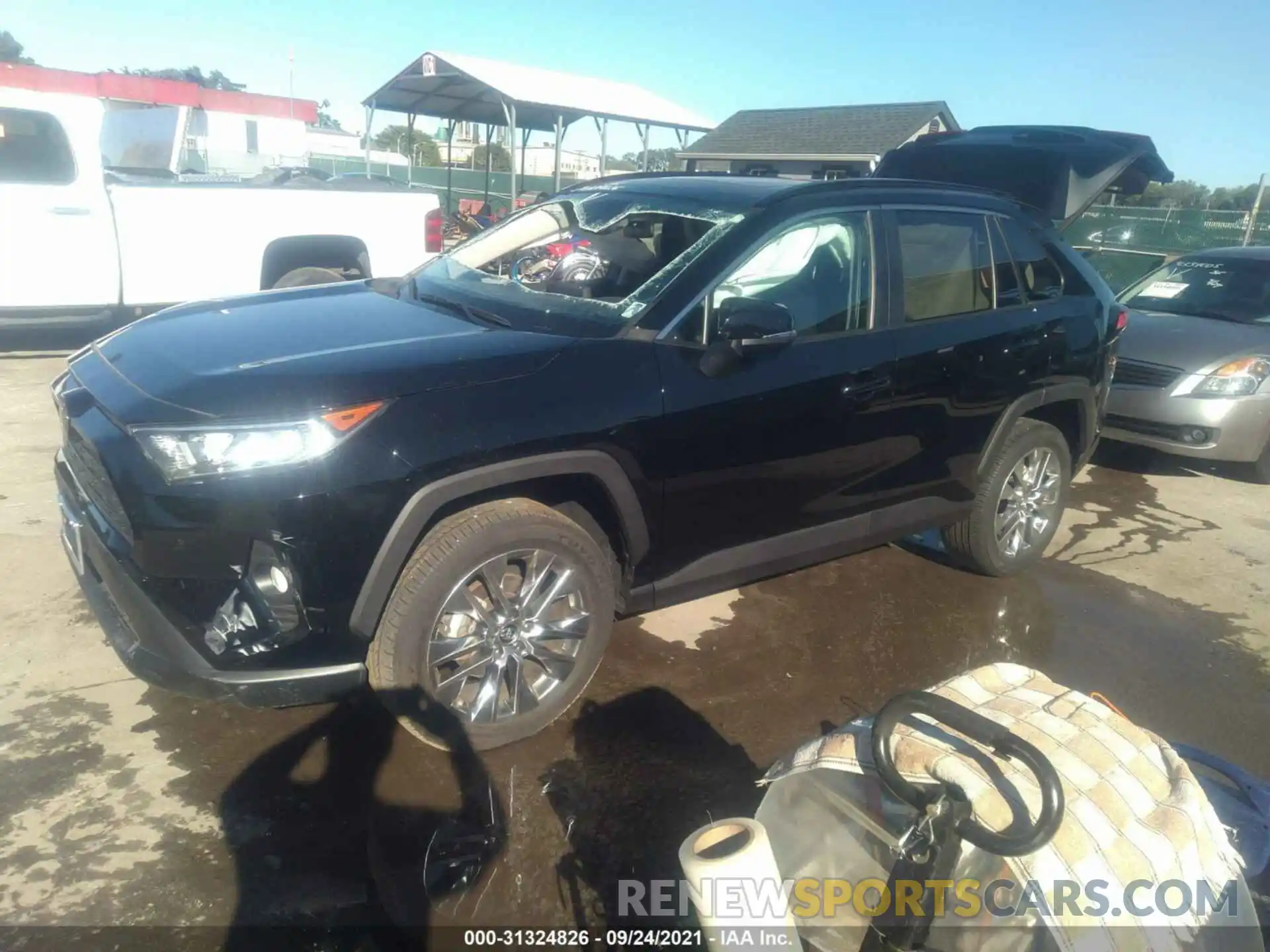 2 Photograph of a damaged car 2T3A1RFV7KC046305 TOYOTA RAV4 2019