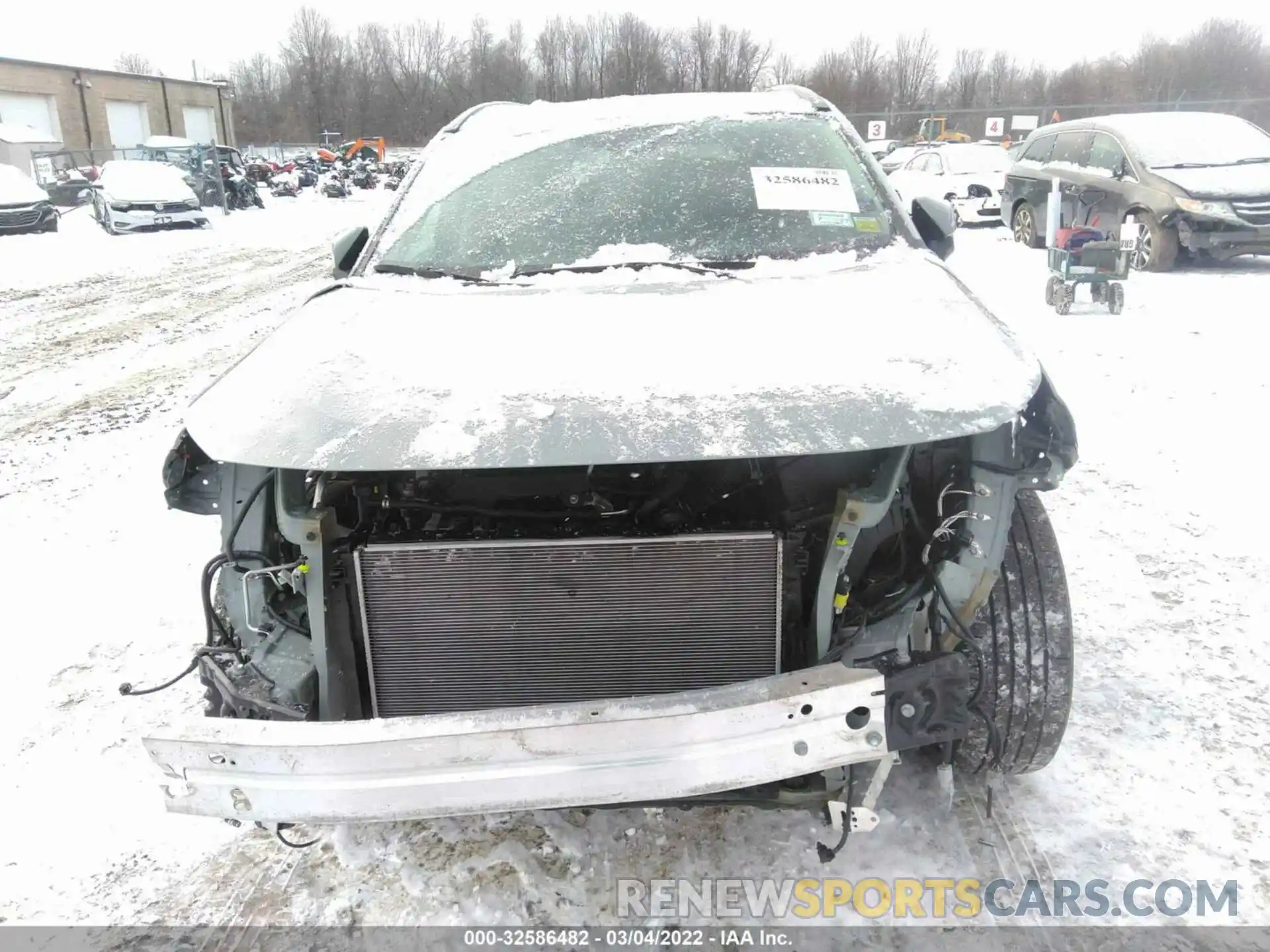 6 Photograph of a damaged car 2T3A1RFV7KC057644 TOYOTA RAV4 2019