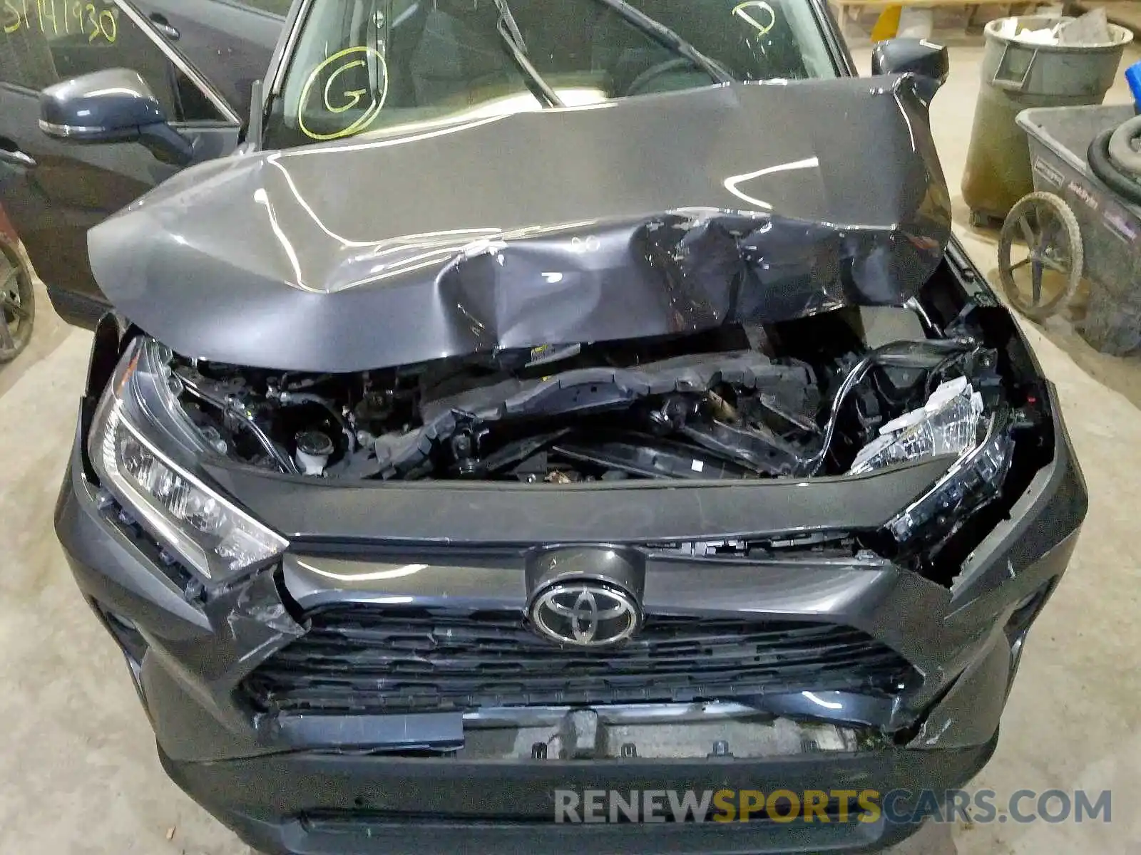 7 Photograph of a damaged car 2T3A1RFV7KW001377 TOYOTA RAV4 2019