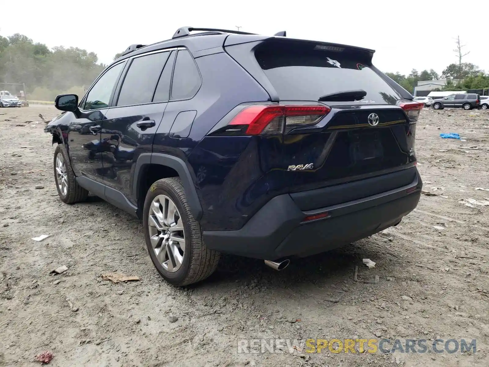 3 Фотография поврежденного автомобиля 2T3A1RFV7KW051888 TOYOTA RAV4 2019