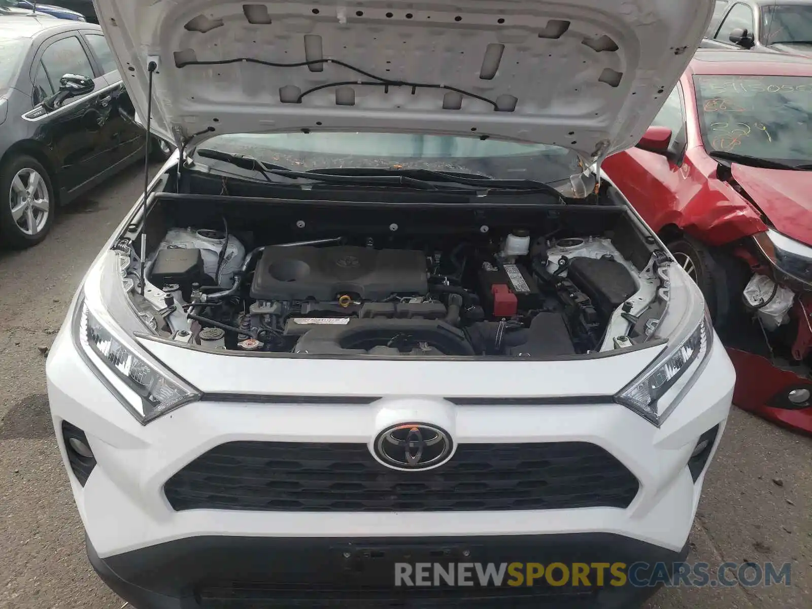 7 Фотография поврежденного автомобиля 2T3A1RFV7KW069095 TOYOTA RAV4 2019