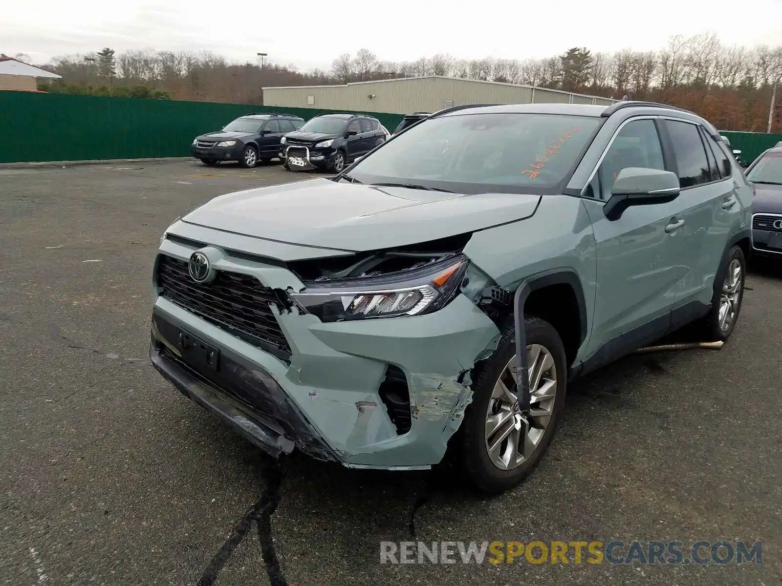 2 Photograph of a damaged car 2T3A1RFV8KC019954 TOYOTA RAV4 2019