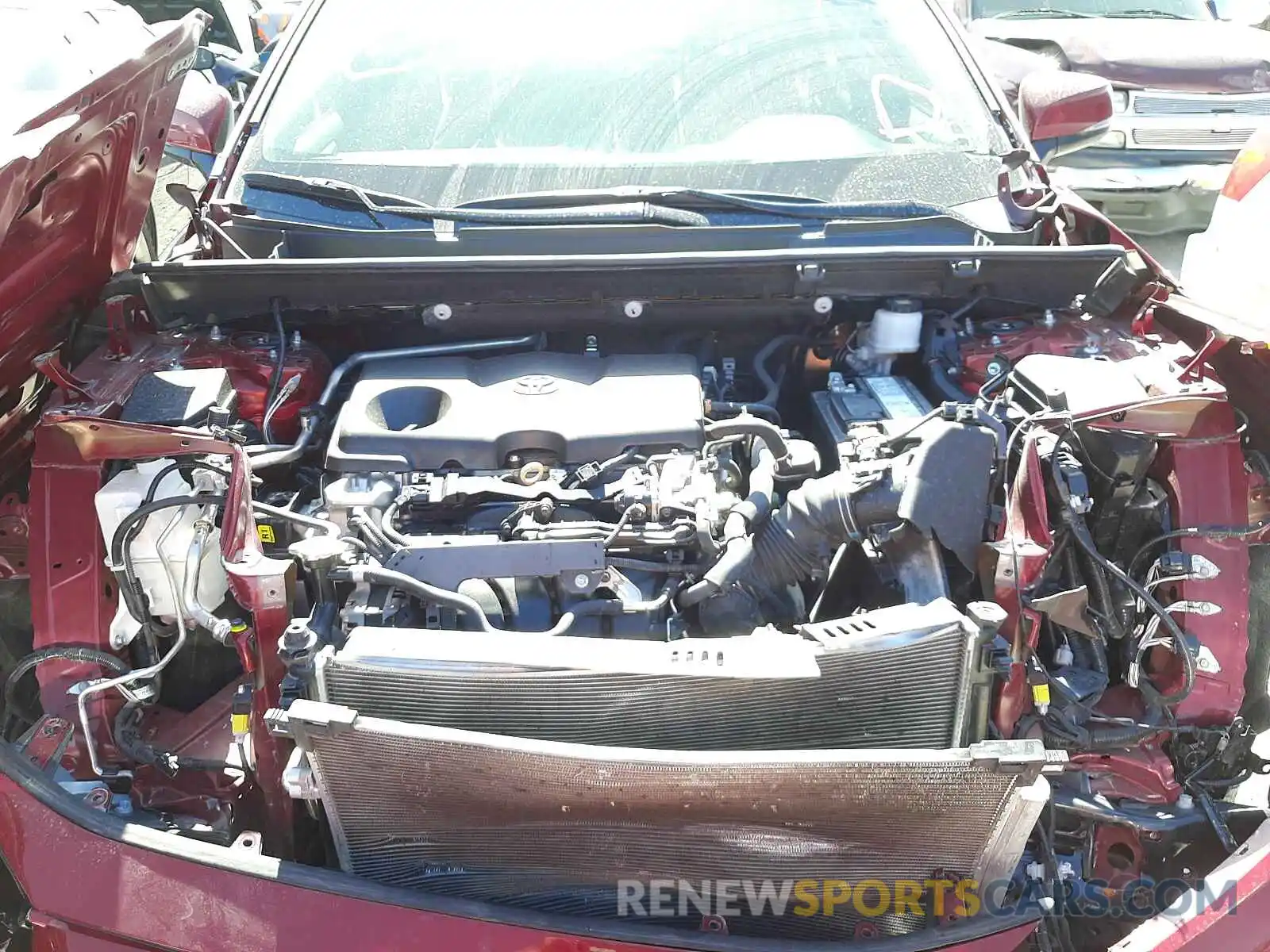 7 Photograph of a damaged car 2T3A1RFV8KC046491 TOYOTA RAV4 2019