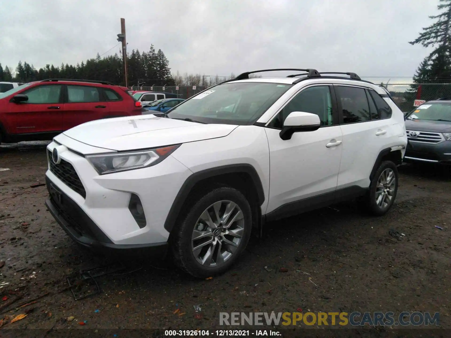 2 Photograph of a damaged car 2T3A1RFV8KC057829 TOYOTA RAV4 2019