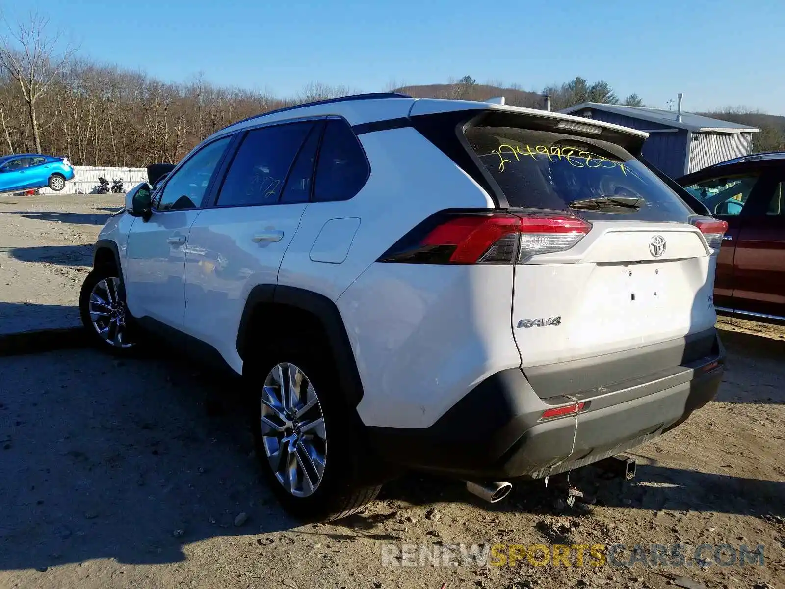 3 Photograph of a damaged car 2T3A1RFV8KW001839 TOYOTA RAV4 2019