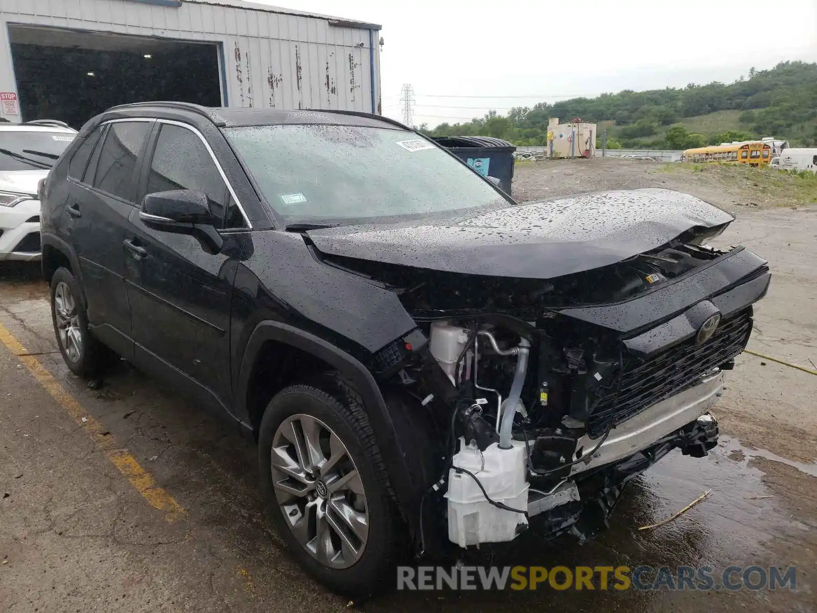 1 Photograph of a damaged car 2T3A1RFV9KC027089 TOYOTA RAV4 2019