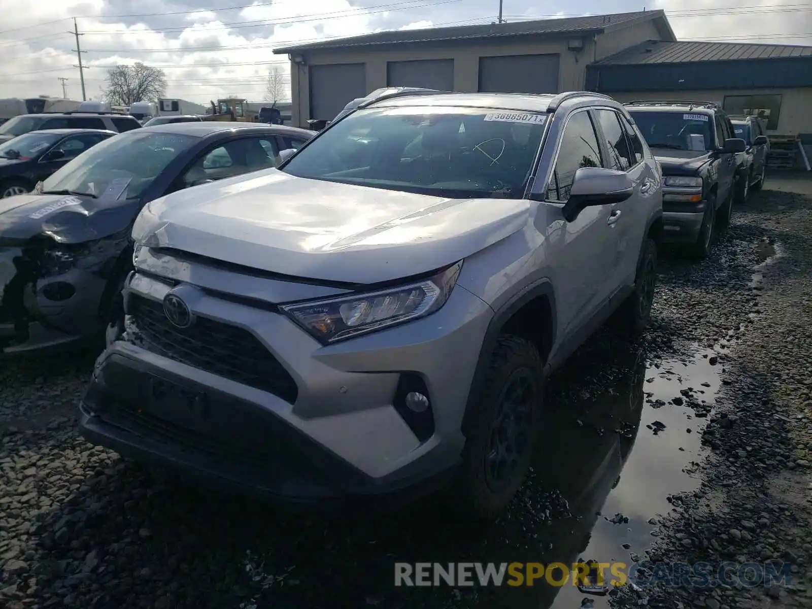 2 Photograph of a damaged car 2T3A1RFV9KC029392 TOYOTA RAV4 2019