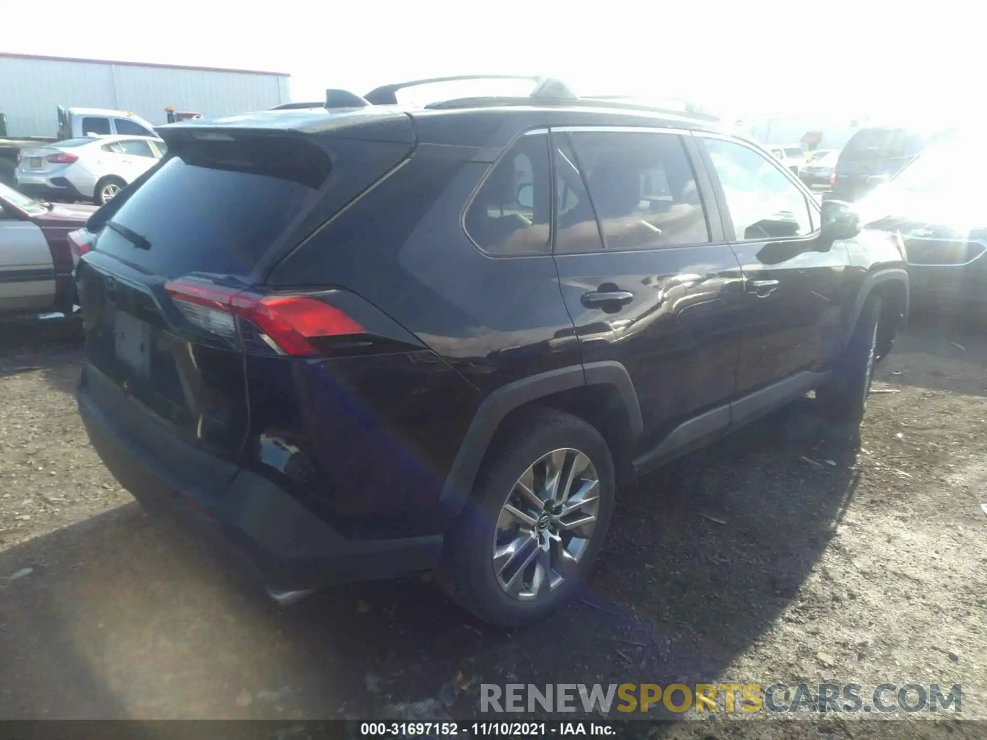 4 Photograph of a damaged car 2T3A1RFV9KC043356 TOYOTA RAV4 2019