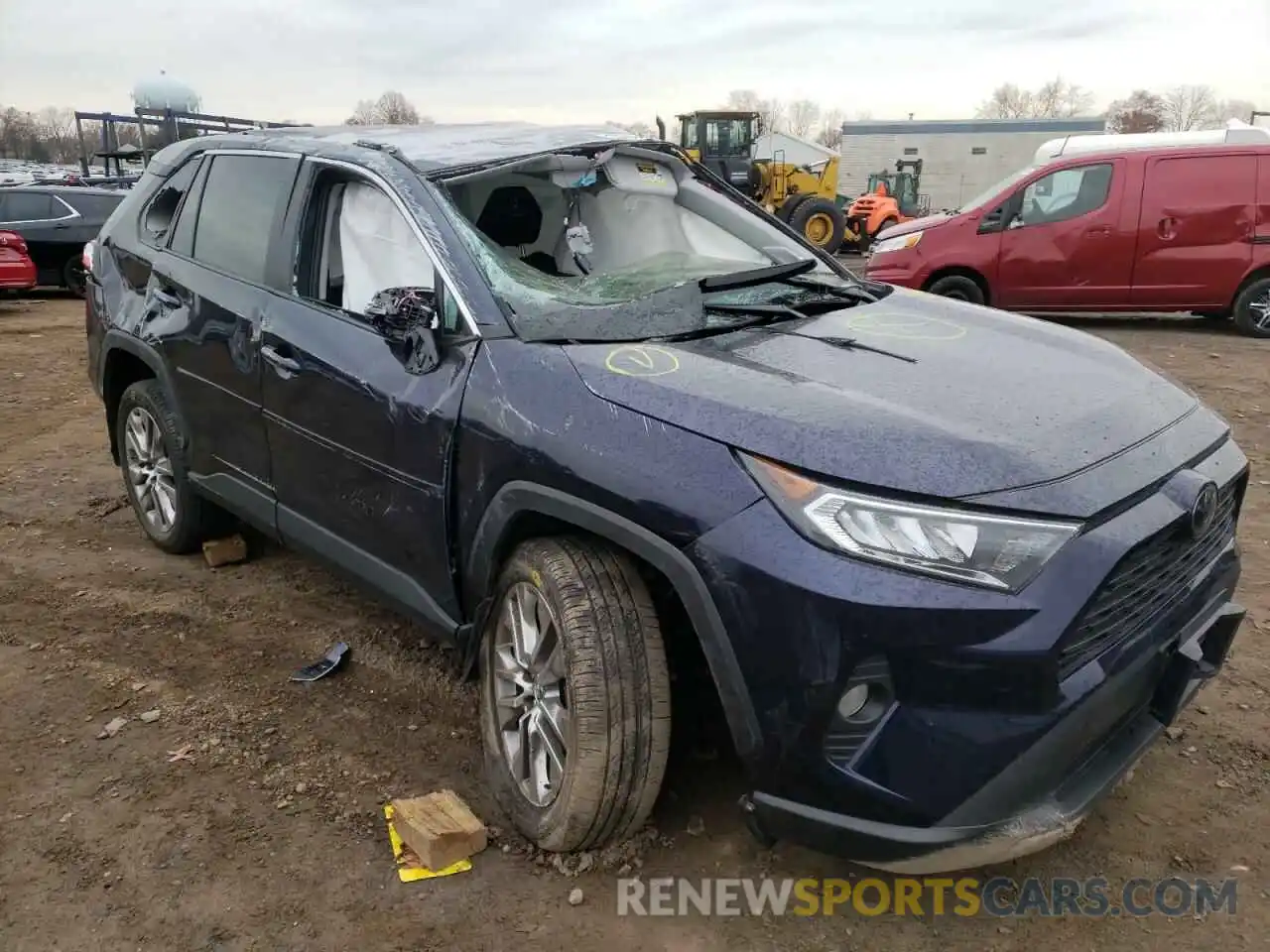 9 Photograph of a damaged car 2T3A1RFV9KC045561 TOYOTA RAV4 2019