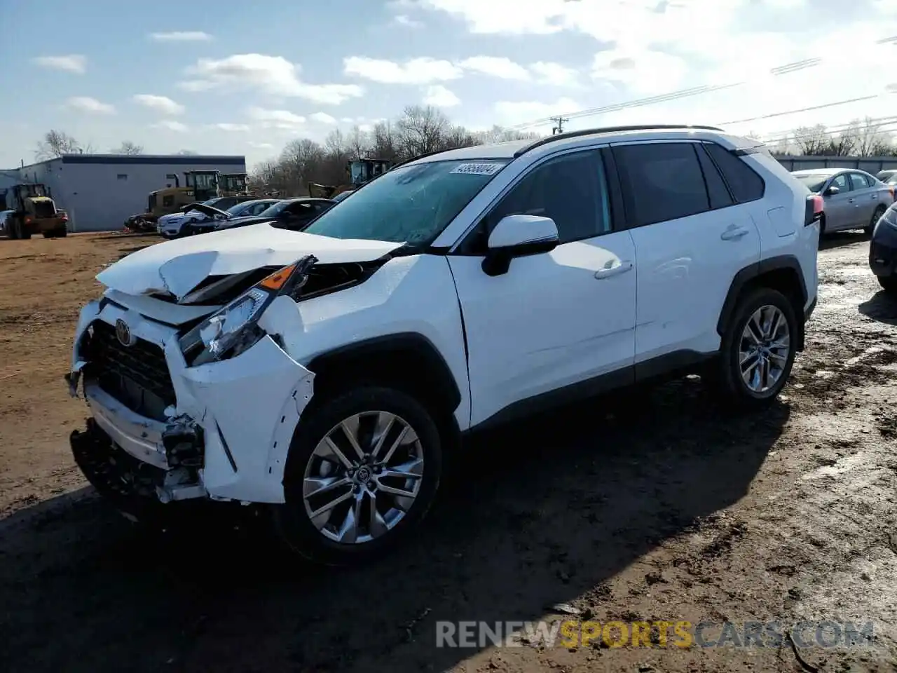 1 Photograph of a damaged car 2T3A1RFV9KC046418 TOYOTA RAV4 2019