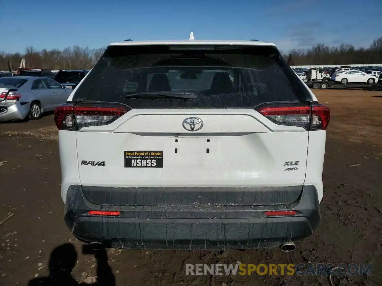 6 Photograph of a damaged car 2T3A1RFV9KC046418 TOYOTA RAV4 2019