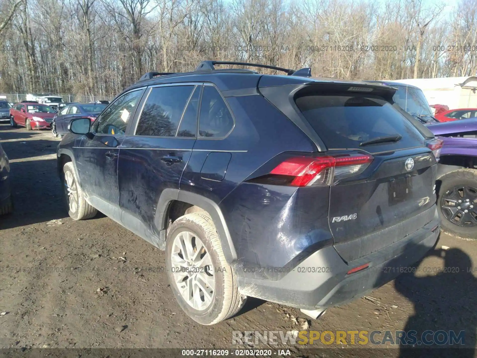 3 Photograph of a damaged car 2T3A1RFV9KW053156 TOYOTA RAV4 2019