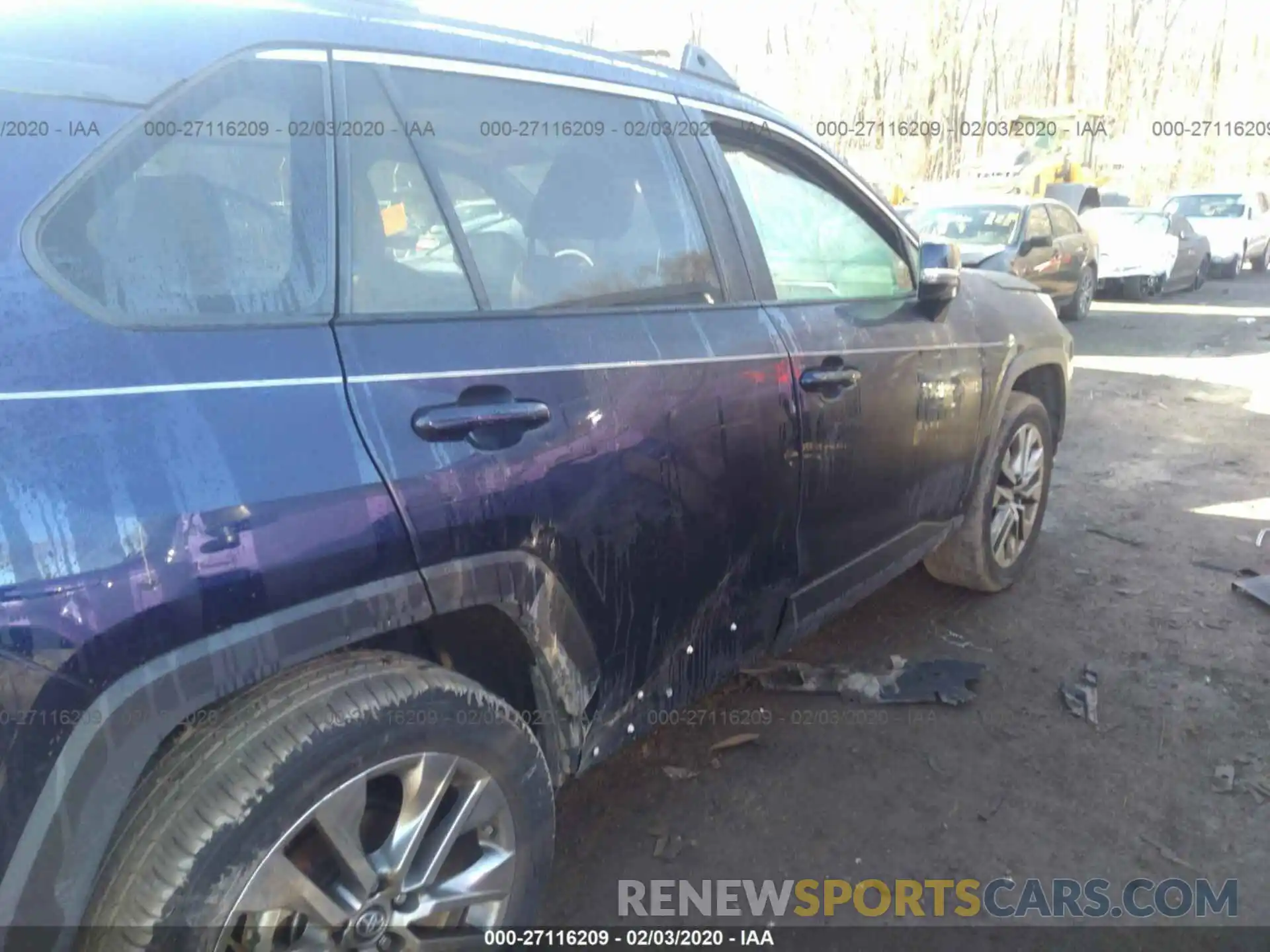 6 Photograph of a damaged car 2T3A1RFV9KW053156 TOYOTA RAV4 2019