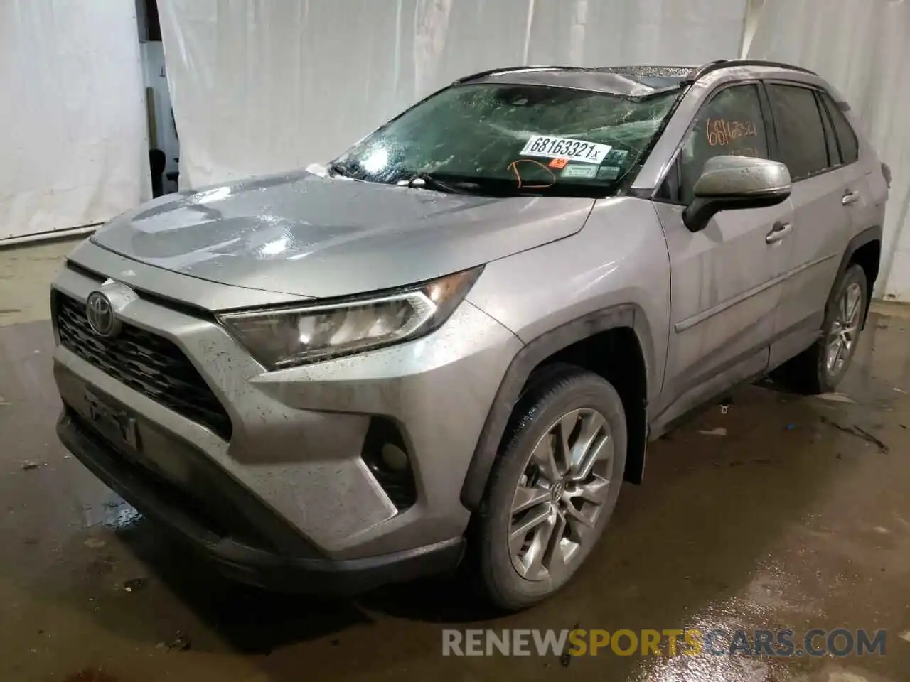 2 Photograph of a damaged car 2T3A1RFVXKC039493 TOYOTA RAV4 2019