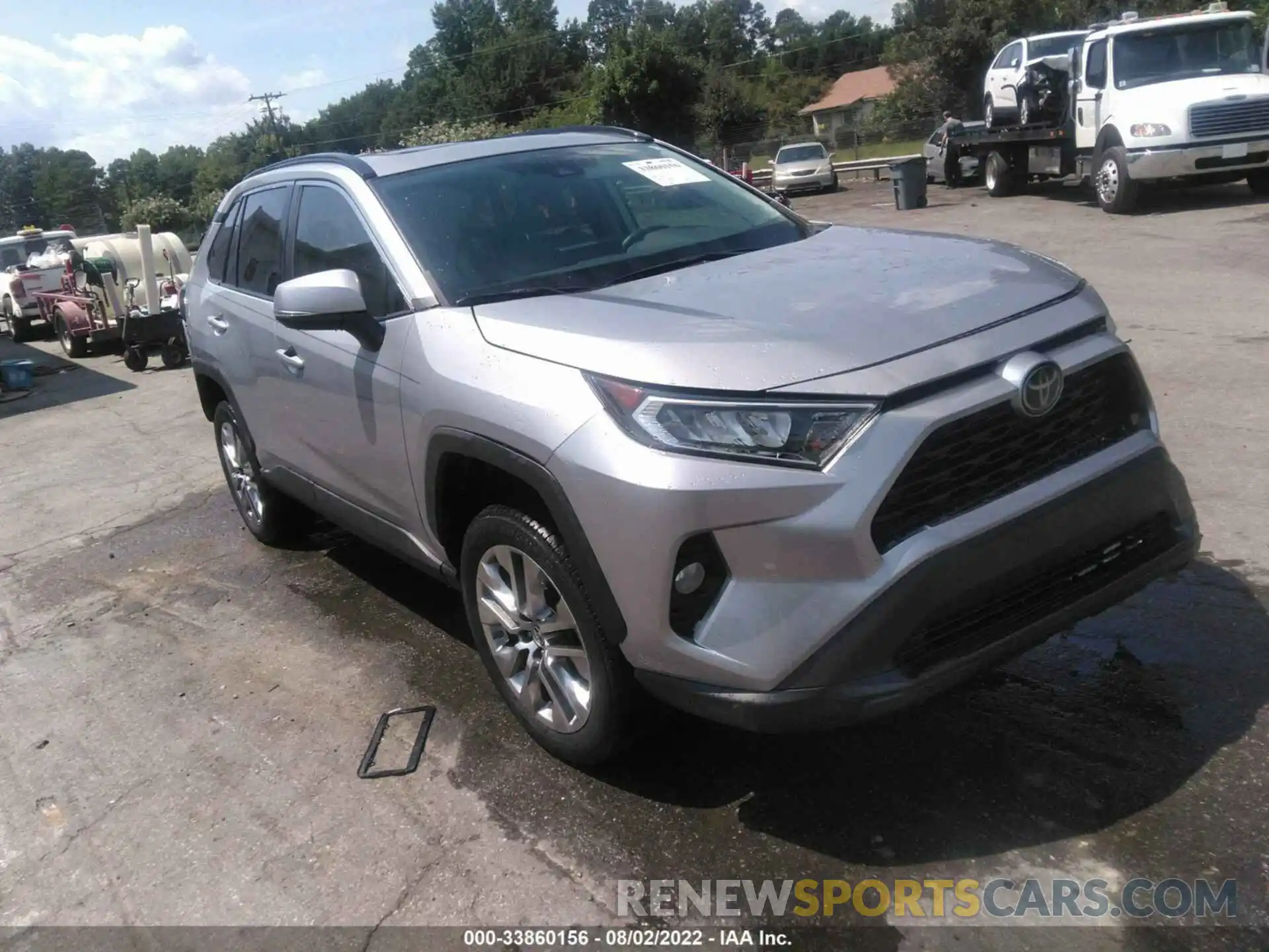 1 Фотография поврежденного автомобиля 2T3A1RFVXKC043690 TOYOTA RAV4 2019