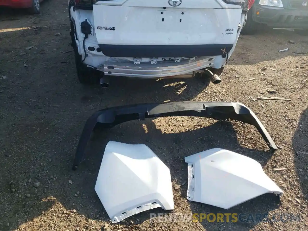 9 Photograph of a damaged car 2T3A1RFVXKW034163 TOYOTA RAV4 2019