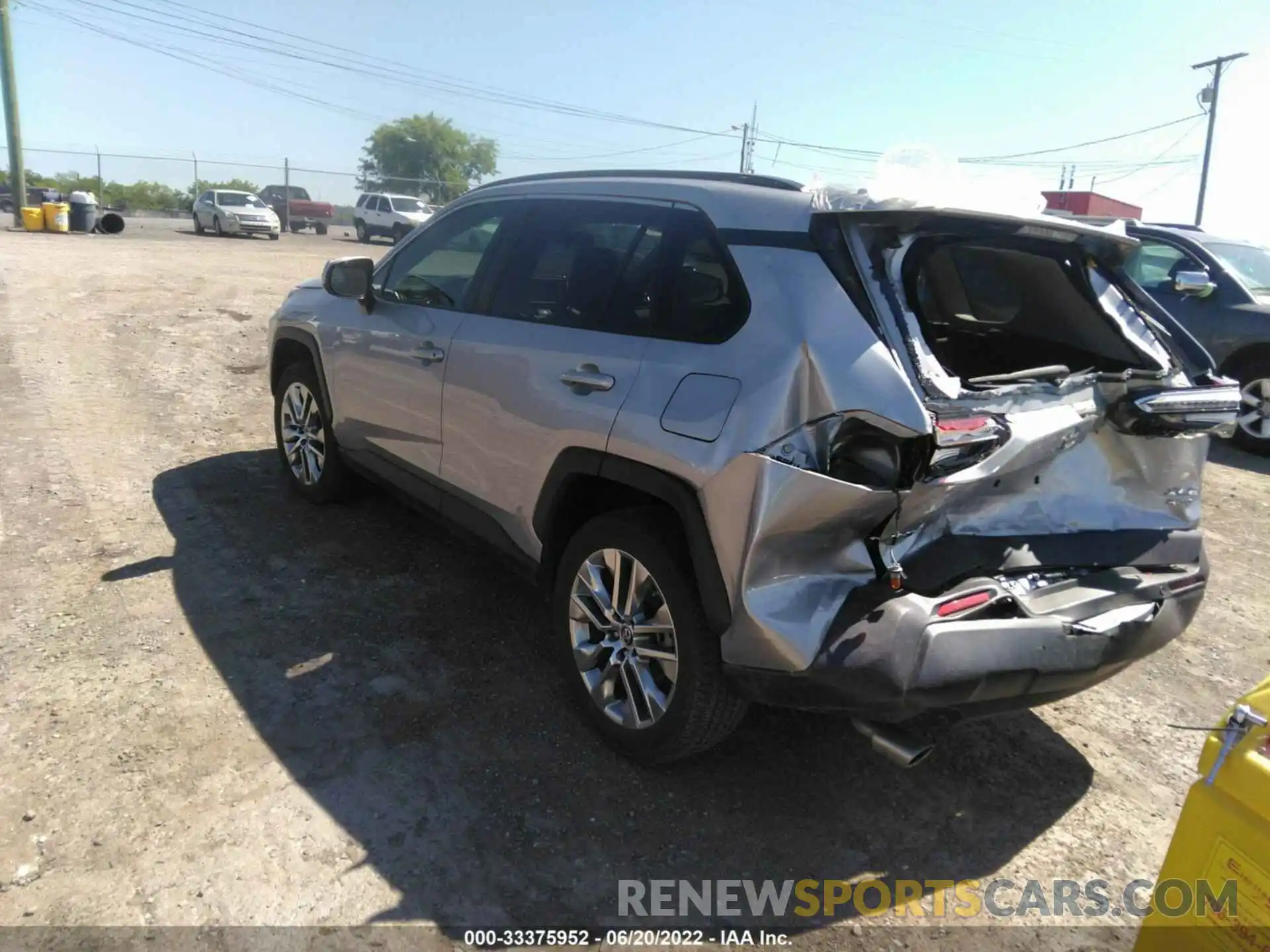 3 Photograph of a damaged car 2T3A1RFVXKW049584 TOYOTA RAV4 2019