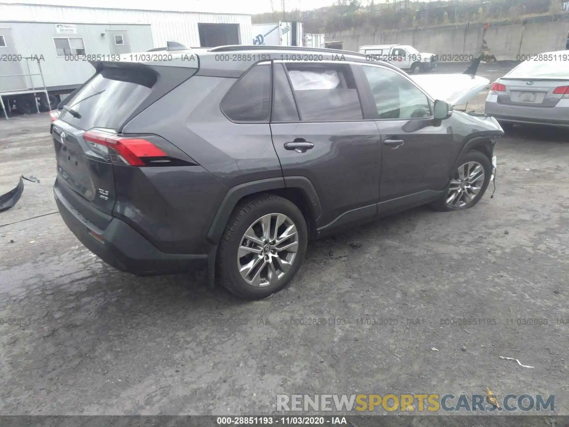 4 Photograph of a damaged car 2T3A1RFVXKW049861 TOYOTA RAV4 2019