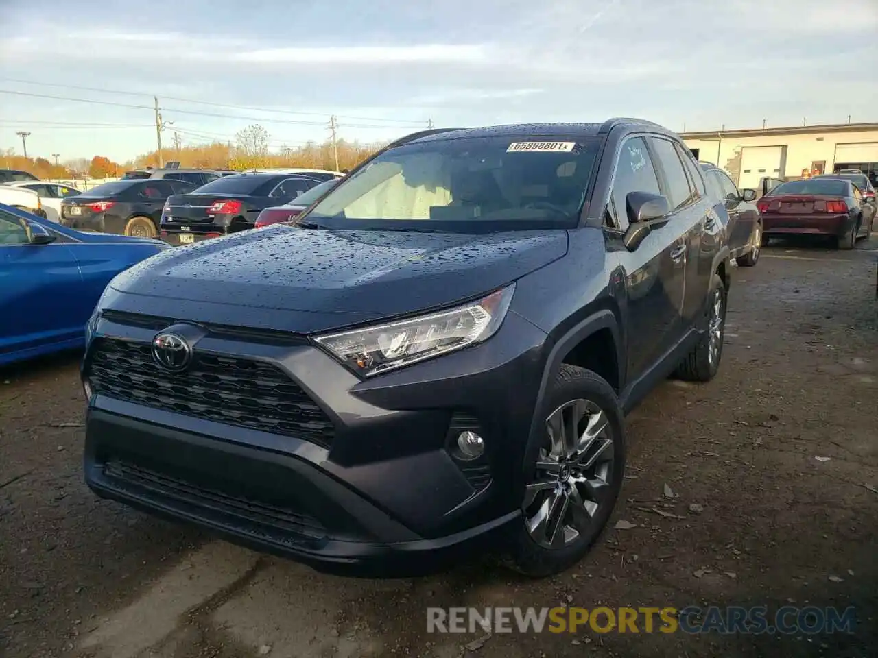 2 Фотография поврежденного автомобиля 2T3A1RFVXKW070001 TOYOTA RAV4 2019