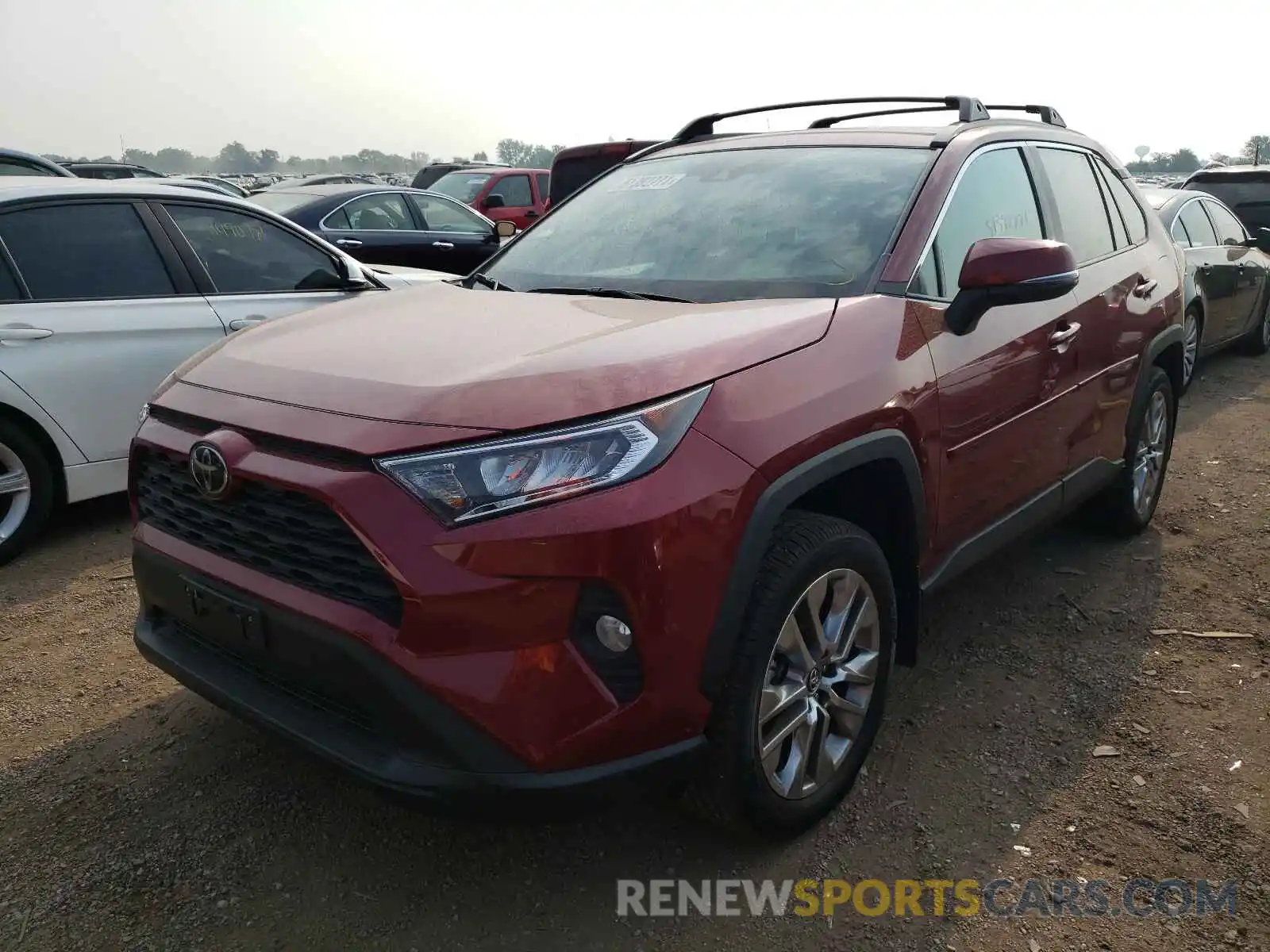 2 Фотография поврежденного автомобиля 2T3A1RFVXKW070919 TOYOTA RAV4 2019