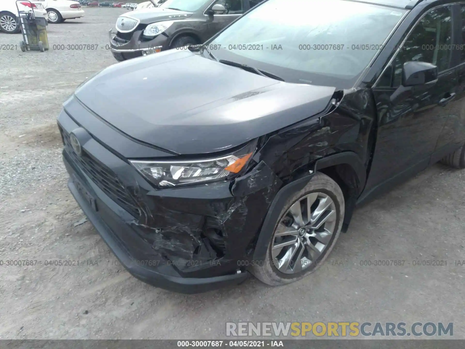 6 Photograph of a damaged car 2T3A1RFVXKW075960 TOYOTA RAV4 2019