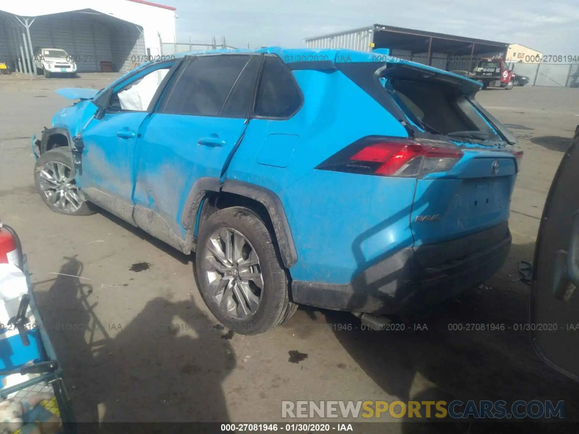 3 Фотография поврежденного автомобиля 2T3A1RFVXKW079152 TOYOTA RAV4 2019