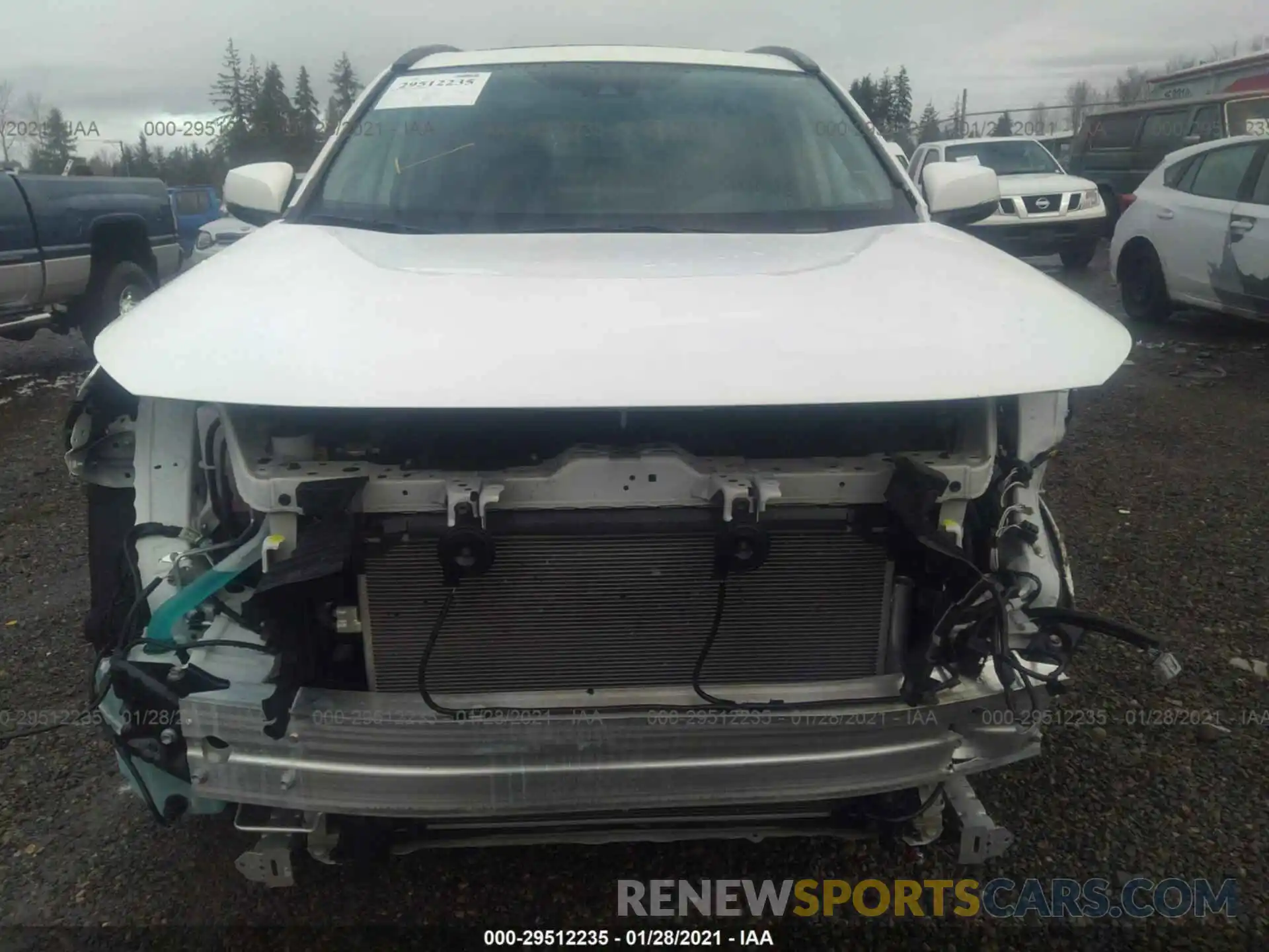 6 Photograph of a damaged car 2T3A1RFVXKW079572 TOYOTA RAV4 2019