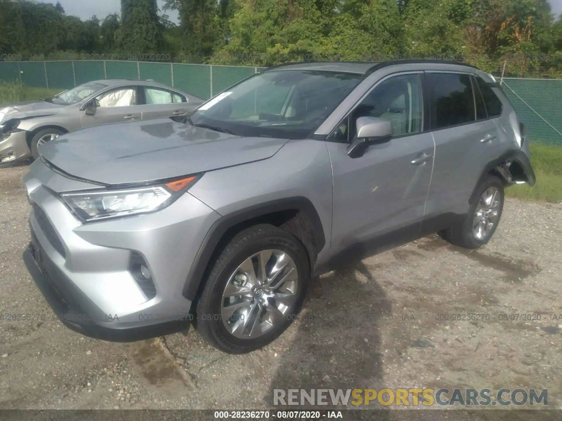 2 Photograph of a damaged car 2T3A1RFVXKW081595 TOYOTA RAV4 2019