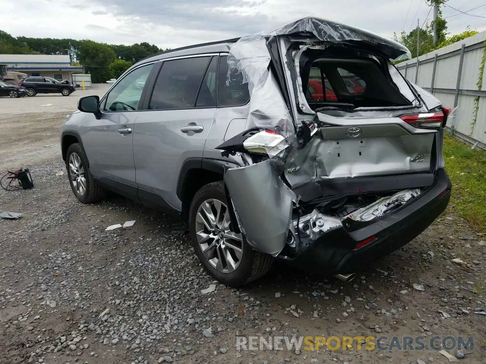 3 Фотография поврежденного автомобиля 2T3A1RFVXKW083783 TOYOTA RAV4 2019