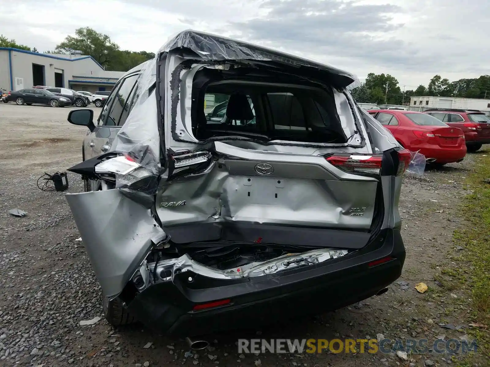 9 Фотография поврежденного автомобиля 2T3A1RFVXKW083783 TOYOTA RAV4 2019