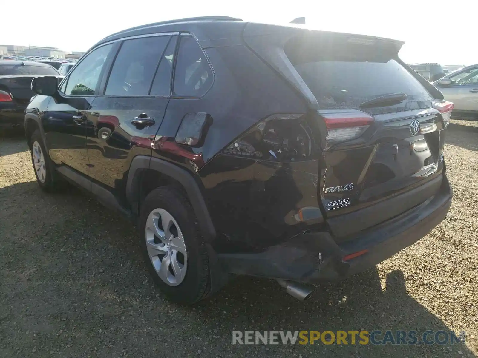 3 Photograph of a damaged car 2T3B1RFV1KC007519 TOYOTA RAV4 2019