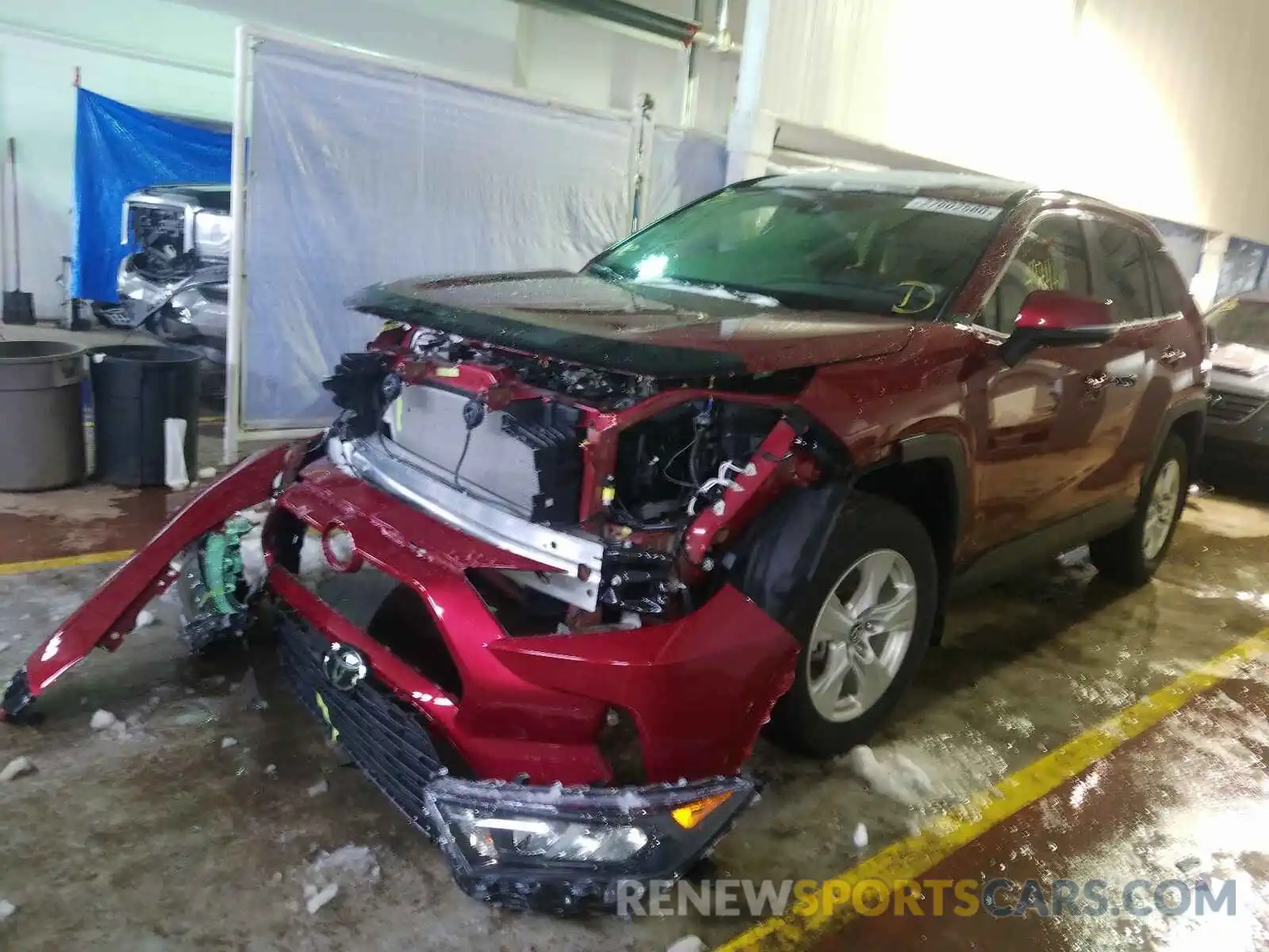 2 Photograph of a damaged car 2T3B1RFV1KW059263 TOYOTA RAV4 2019